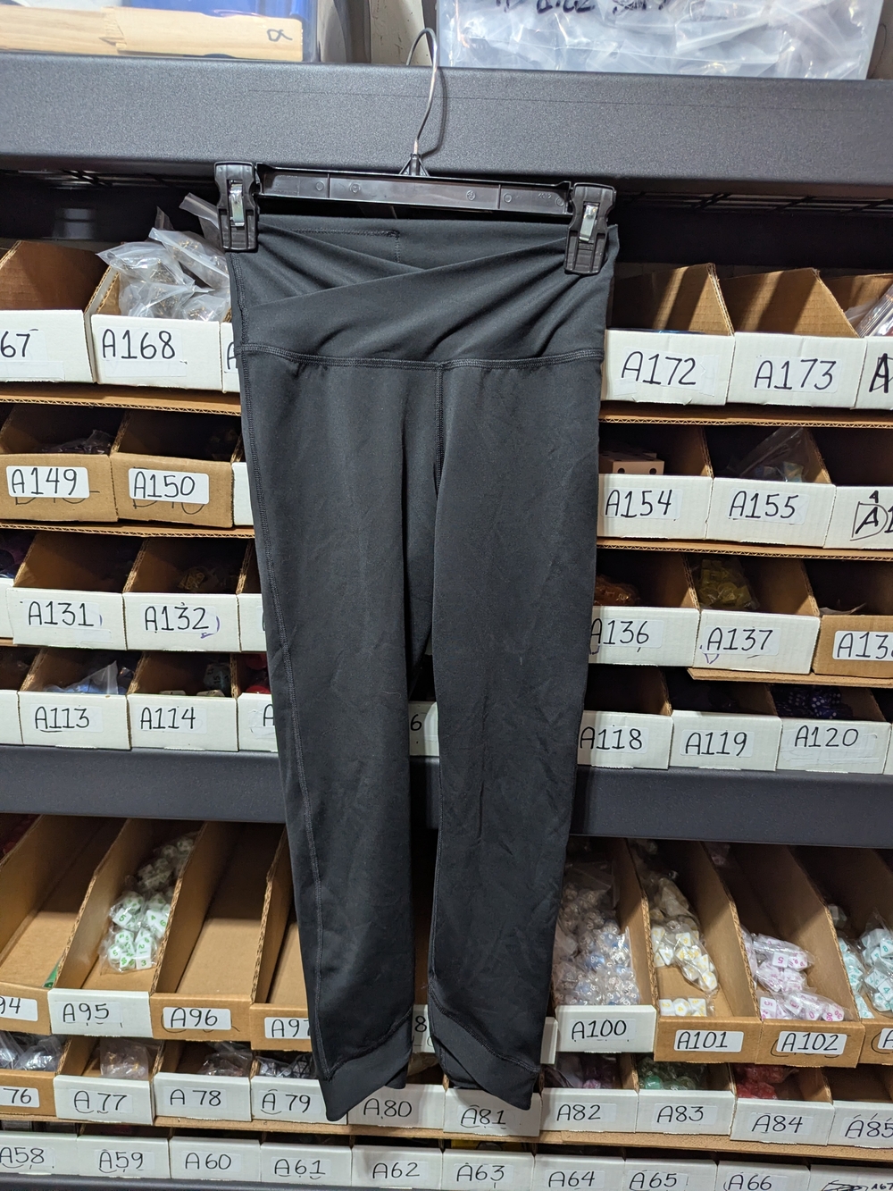 Nike Black High-Waist Cropped Leggings XS